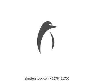 Penguin logo vector template