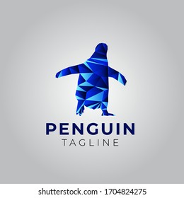 Penguin logo vector template deisgn