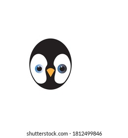 Penguin logo vector template icon design ilustration