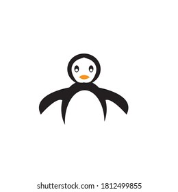 Penguin logo vector template icon design ilustration