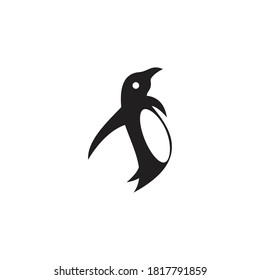 Penguin logo vector template illustration design