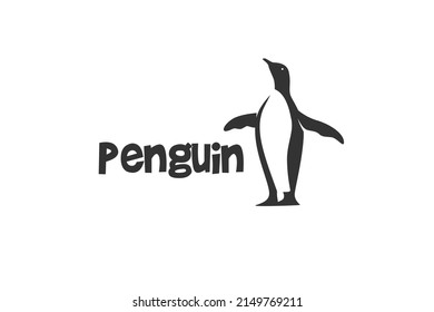Penguin logo, with white background.