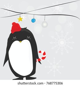 penguin and new year