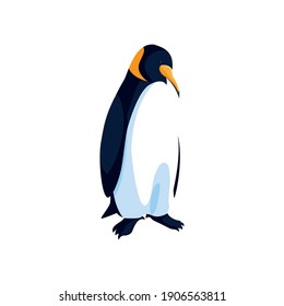 penguin north pole animal icon isolated style