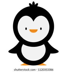 penguin on a white background