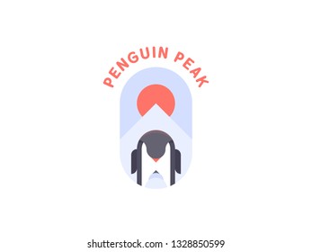 Penguin Peak Flat Logo