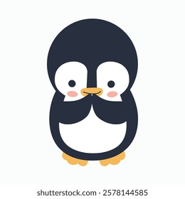 penguin raised its hand to apologize