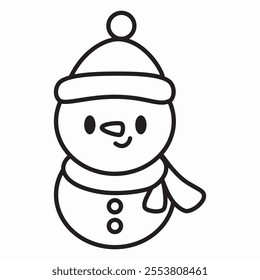 Penguin with red scarf and christmas gift coloring pages for kids. Trace and color Penguin christmas character. Cute winter penguin. Holiday seasons worksheet printable for kids. Christmas worksheet 
