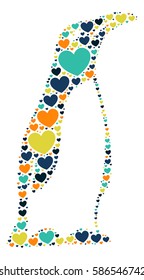 penguin shape vector design illustration