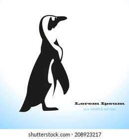 Penguin silhouette