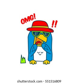 Penguin Sticker Set