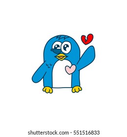 Penguin Sticker Set