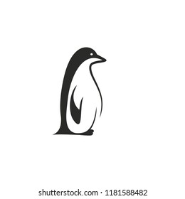 Penguin. Stylized drawing