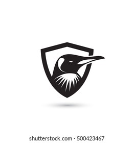 Penguin symbol - vector illustration