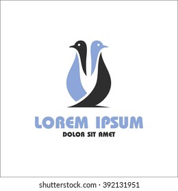 Penguin template for logo