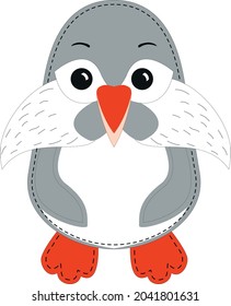 pingüino o animal desconocido