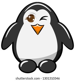penguin vector clipart