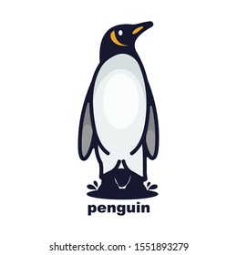 penguin vector design mascot icon wild animal cartoon awesome ready for use