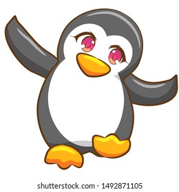 penguin vector graphic clipart design