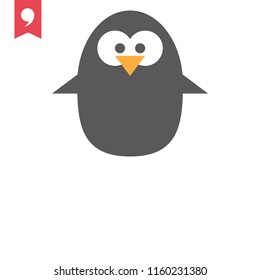 Penguin vector icon