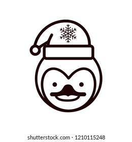 Penguin vector icon
