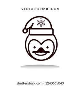Penguin vector icon