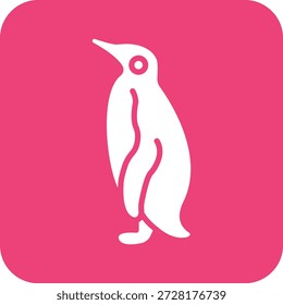 Ilustração de design de ícone de vetor pinguim