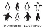 penguin vector icon logo cartoon character fish salmon illustration doodle