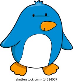 Ilustración del vector pingüino