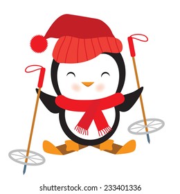 Penguin vector illustration