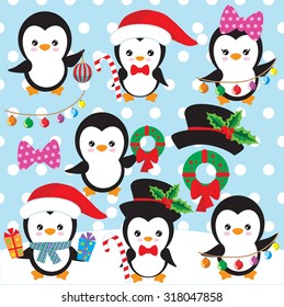 Penguin vector illustration