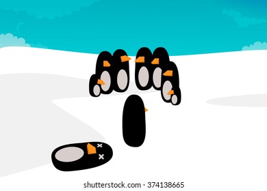 Penguin vector illustration