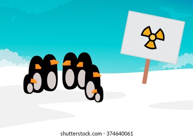 Penguin vector illustration