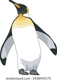 penguin in vector illustration art