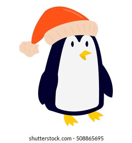 Penguin vector illustration character