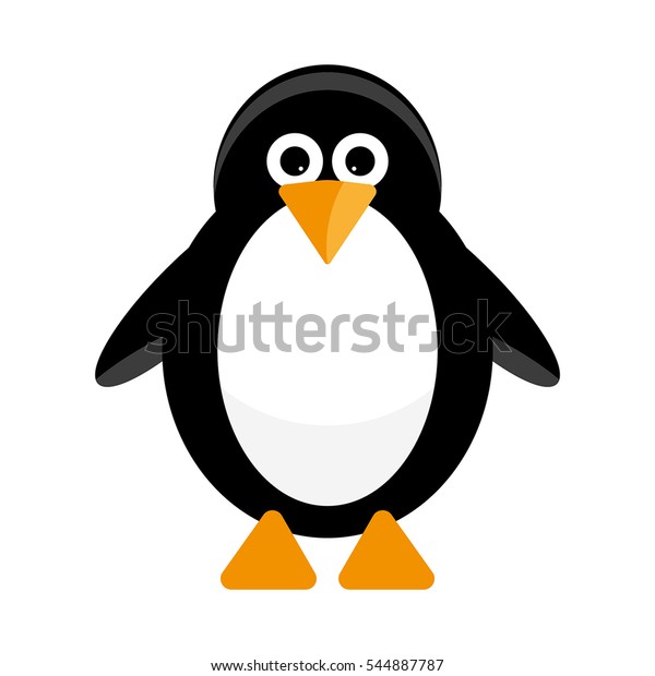 Pingouin Illustration Vectorielle Eps10 Image Vectorielle De Stock Libre De Droits