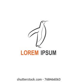 Penguin vector logo