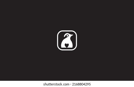 penguin vector logo icon symbol design