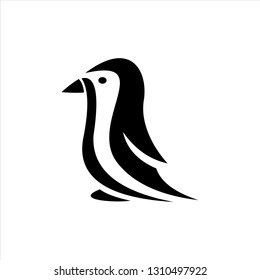 penguin vector logo for your company