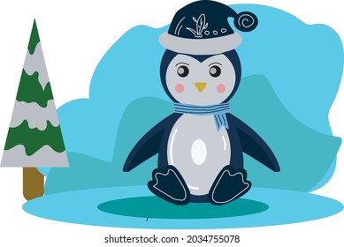 penguin vector used for your design needs