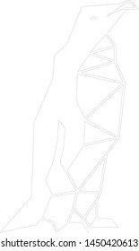 Penguin wall arts vector design