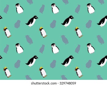 Penguin Wallpaper Vector Illustration 2 Stock Vector (Royalty Free ...