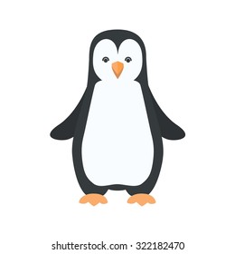 Penguins, animal, bird icon vector image. Can also be used for Animals and Insects. Suitable for mobile apps, web apps and print media.