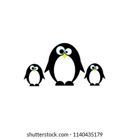 Penguins cartoon icon