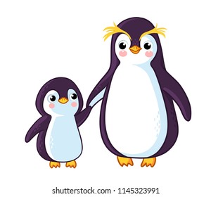 758 Penguins holding hands Stock Illustrations, Images & Vectors ...