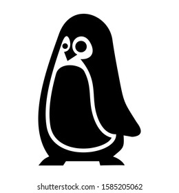 penguins icon isolated sign symbol vector illustration - high quality black style vector icons
