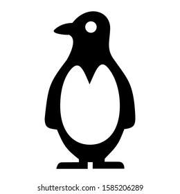 penguins icon isolated sign symbol vector illustration - high quality black style vector icons
