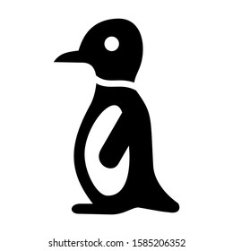 penguins icon isolated sign symbol vector illustration - high quality black style vector icons
