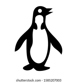 penguins icon isolated sign symbol vector illustration - high quality black style vector icons
