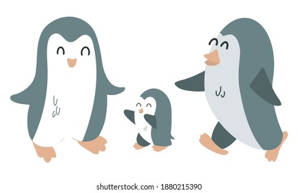ペンギン 親子 のイラスト素材 画像 ベクター画像 Shutterstock